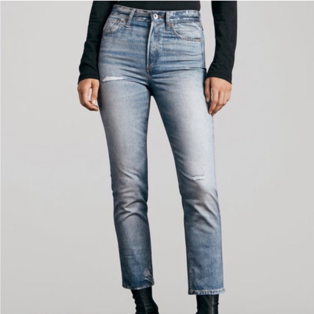 RARE! ✨NEW✨ BNWT! Rag & Bone Liquid Miramar Wren “jeans” in 23/XXS! - Picture 1 of 13